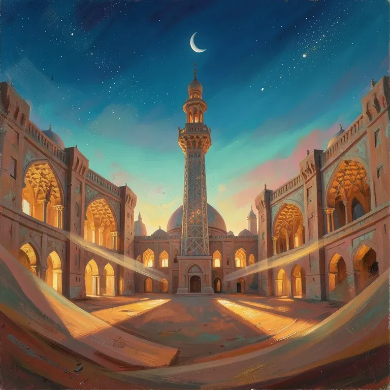 على بابك