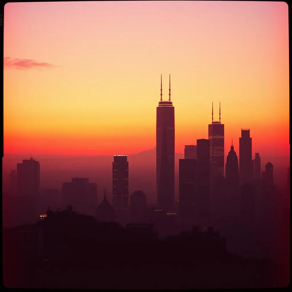 The colours of the sun