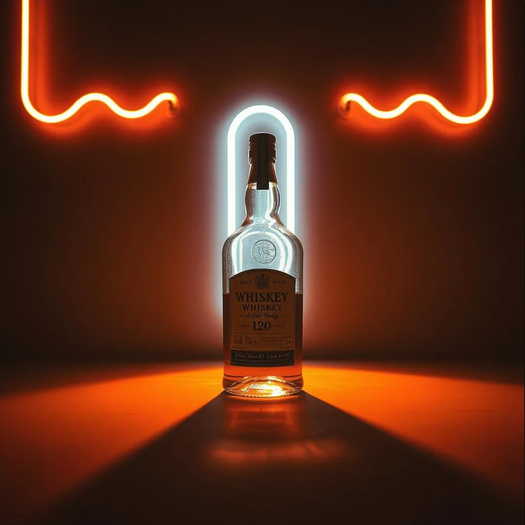 Whiskey silhouette