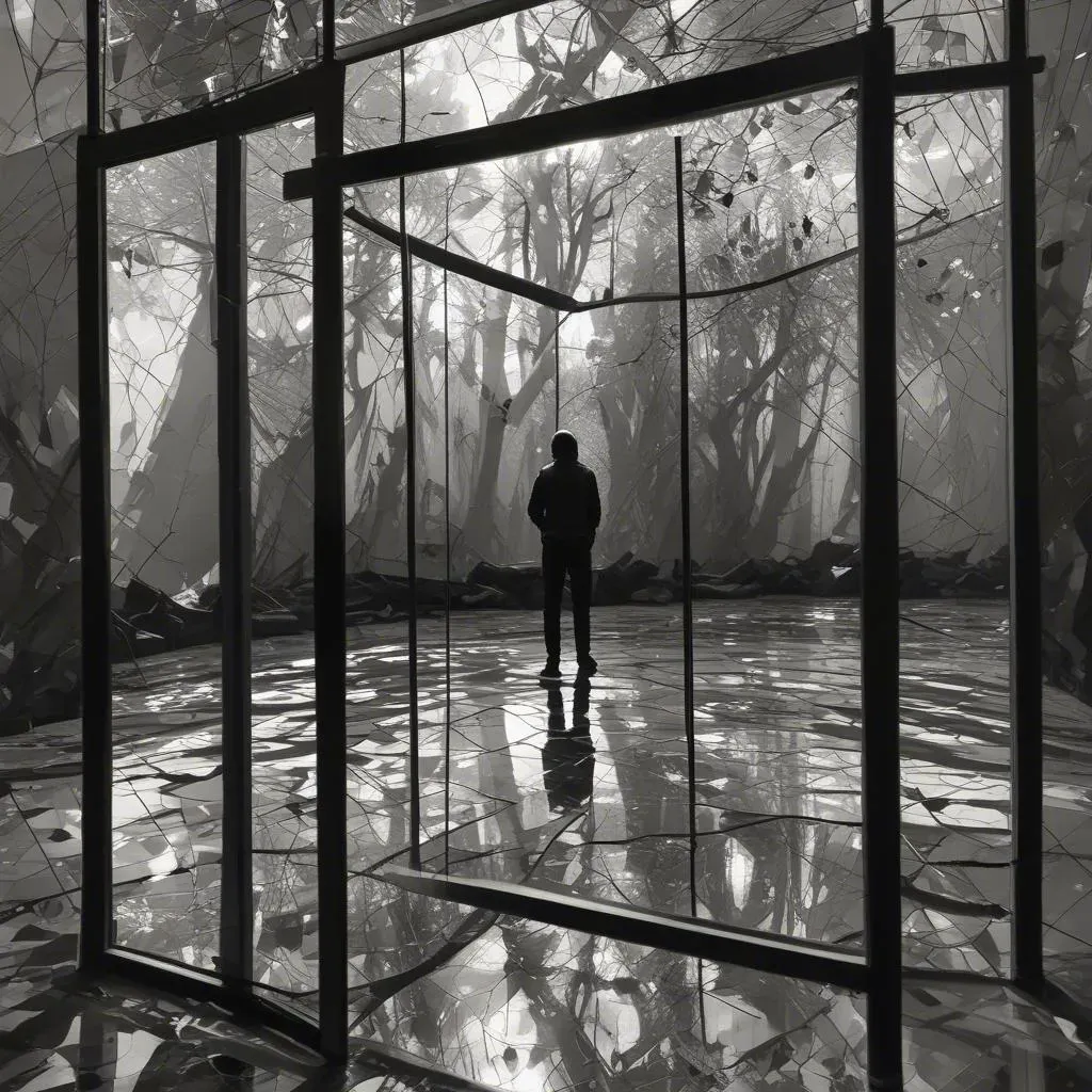 Meet the shadow of your future self in the mirror