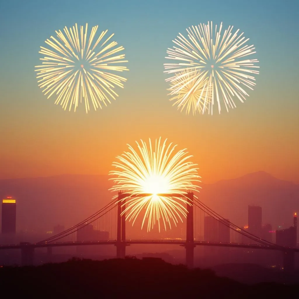 Fireworks of a New Dawn