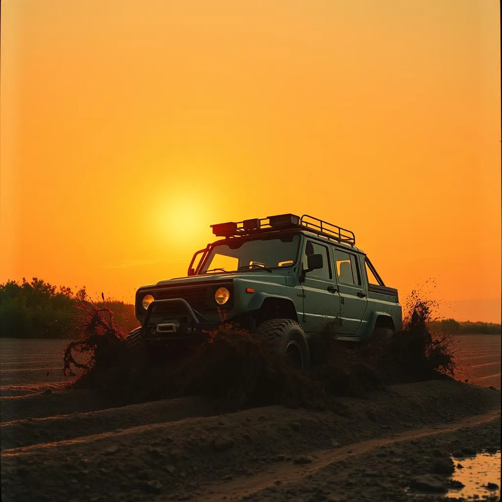 Mud ridin’ 