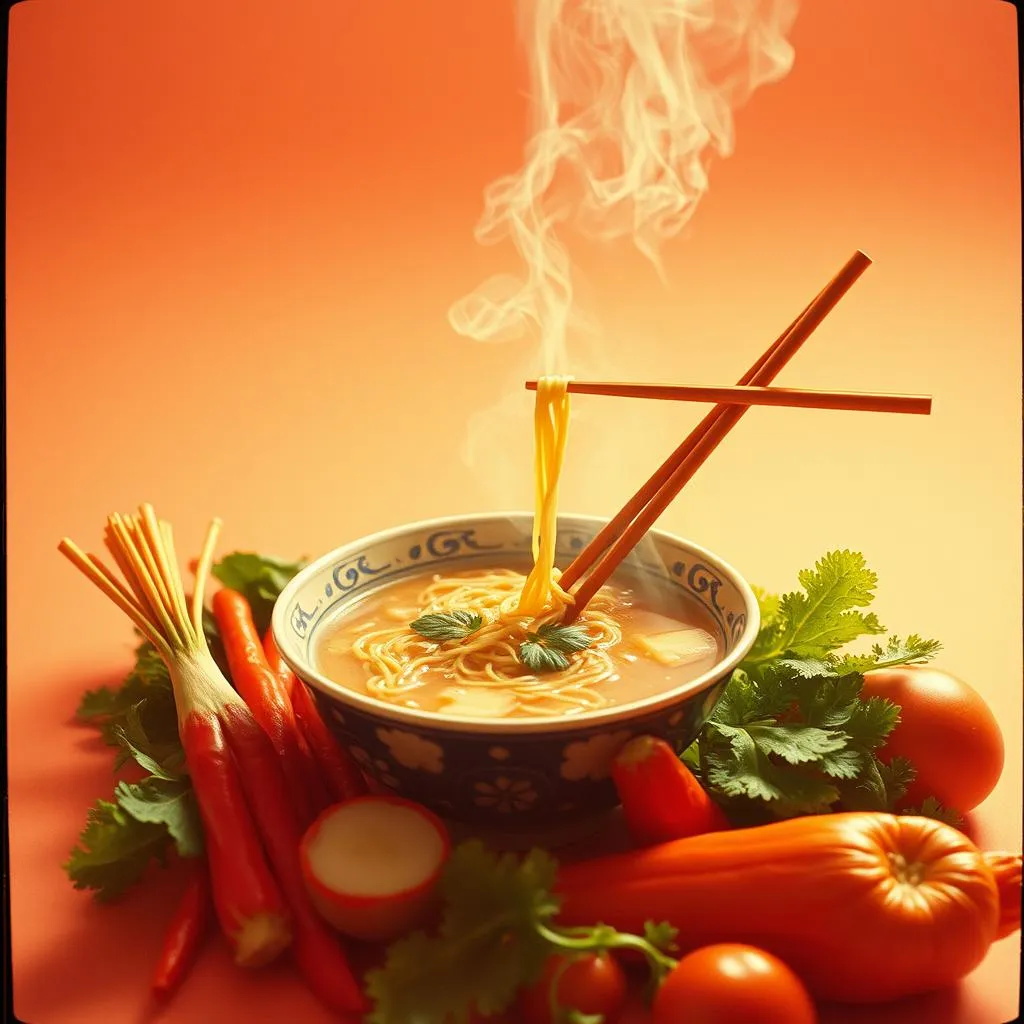 Noodle soup