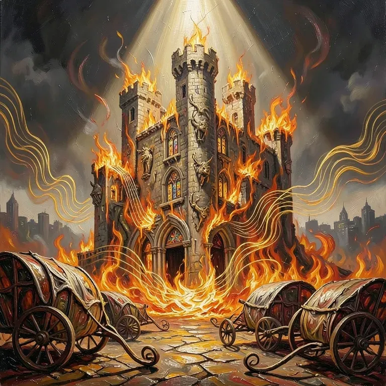 Caravans & Castles Ablaze