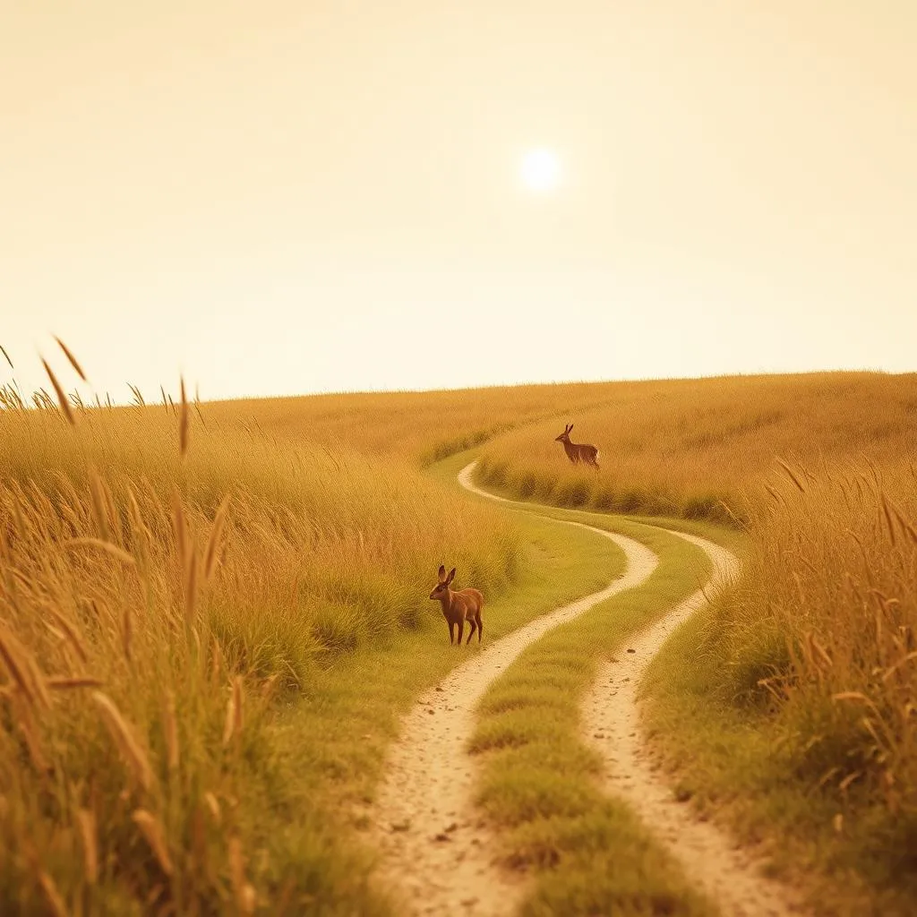 A Path And A Field (That’s All We Need)
