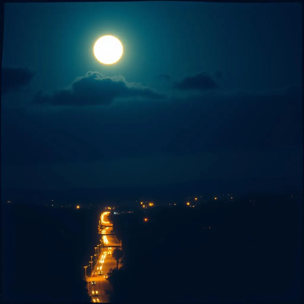 Late at night