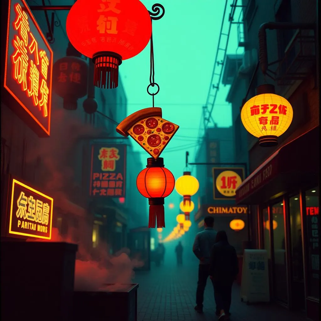 Pizza in Chinatown 3