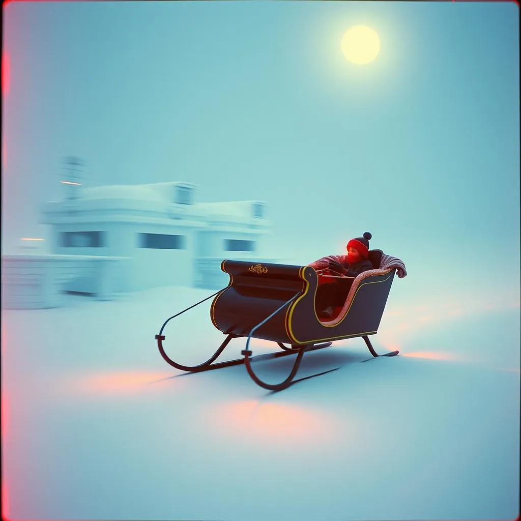 Sleigh Ride on Fire