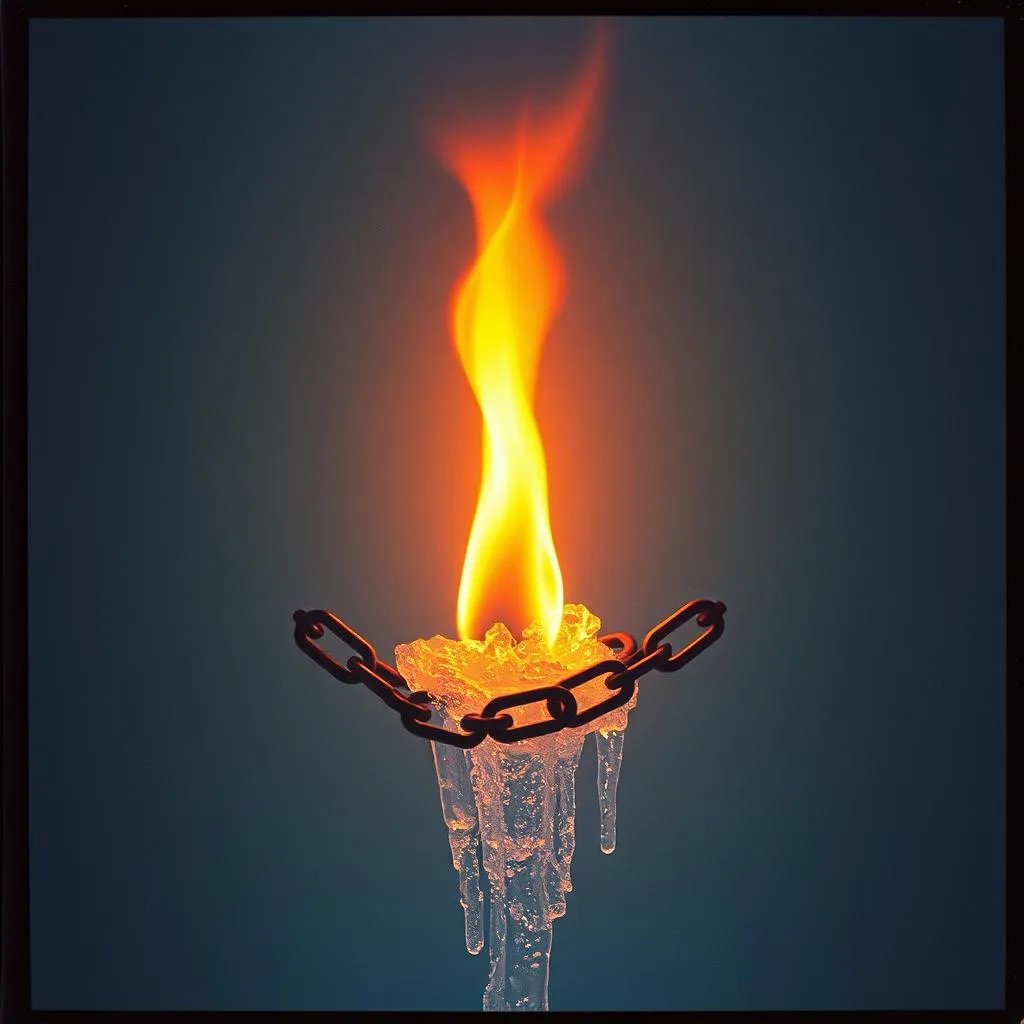 Flammen im Frost