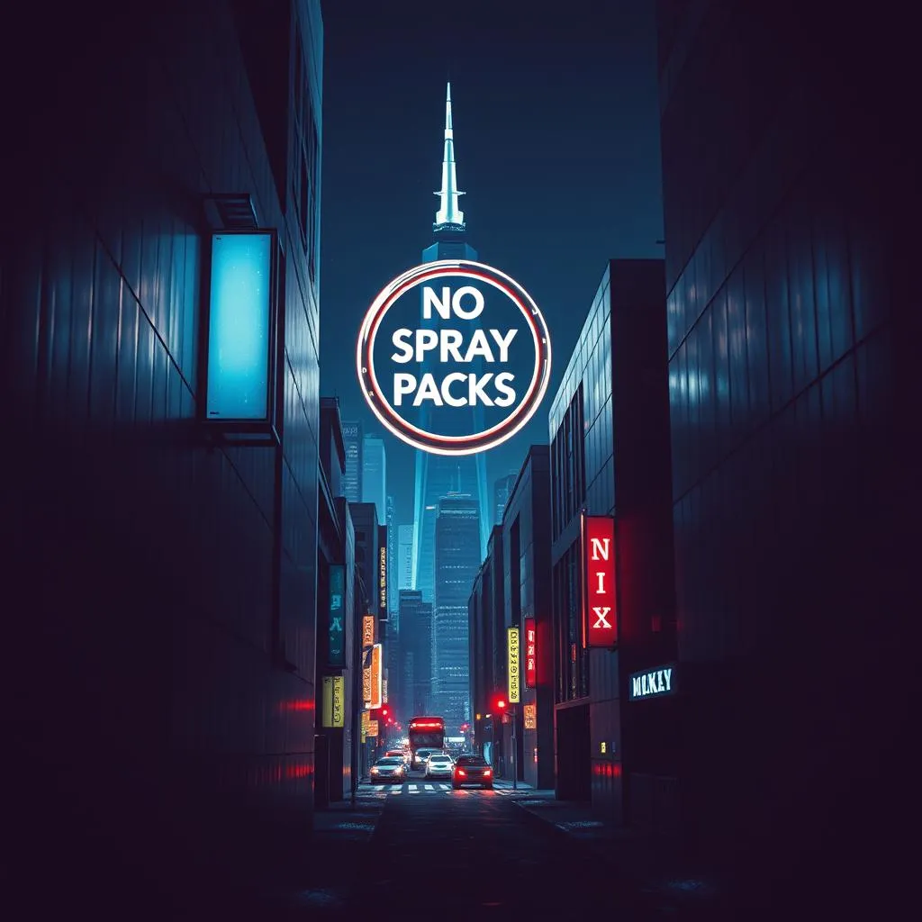 No Spray Packs in My City