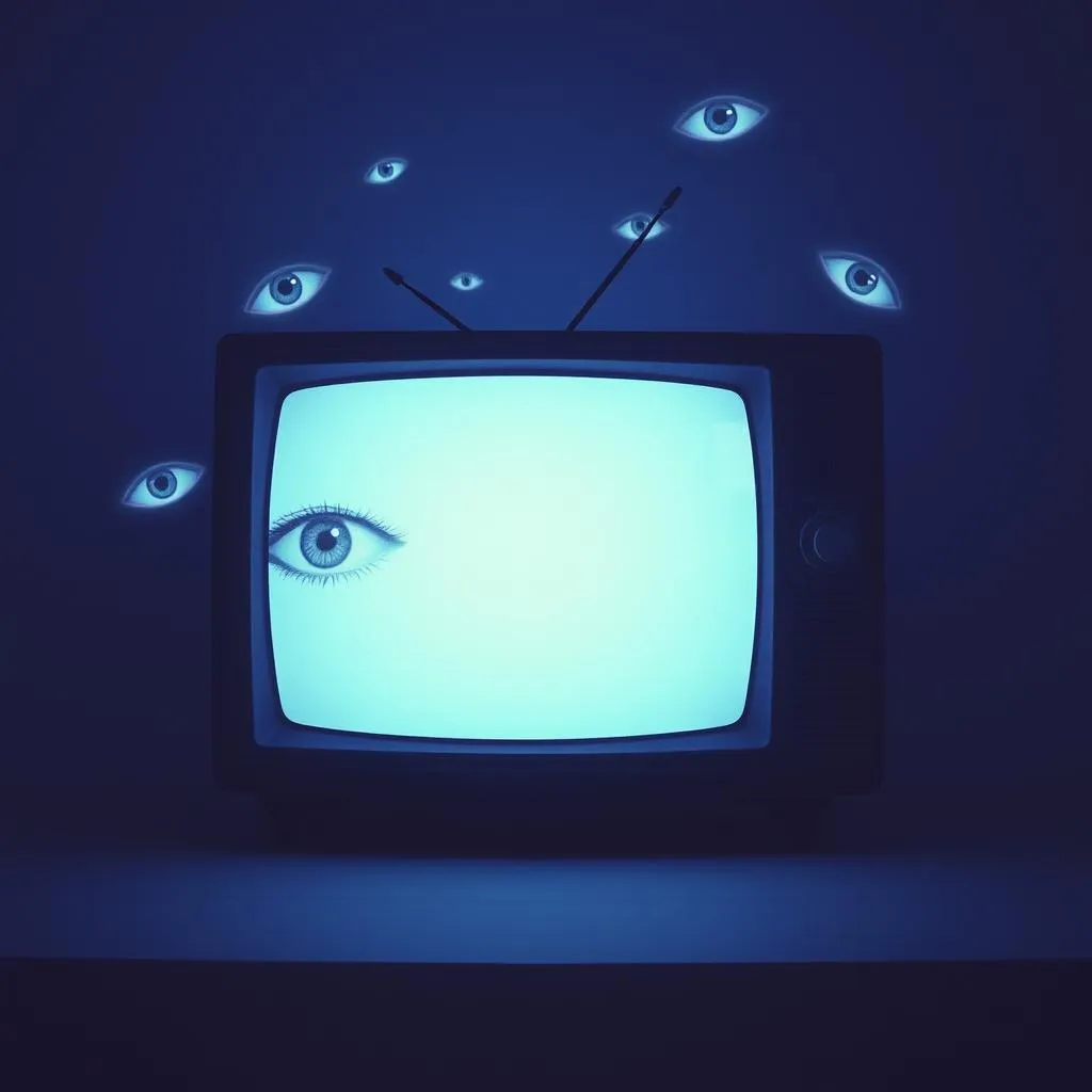 My TV without vision