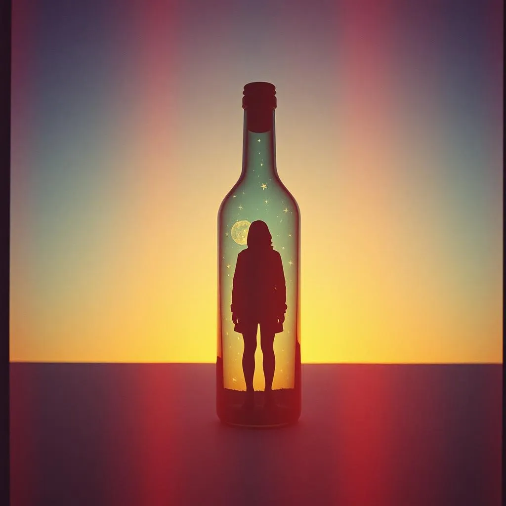 En el fondo de esta botella