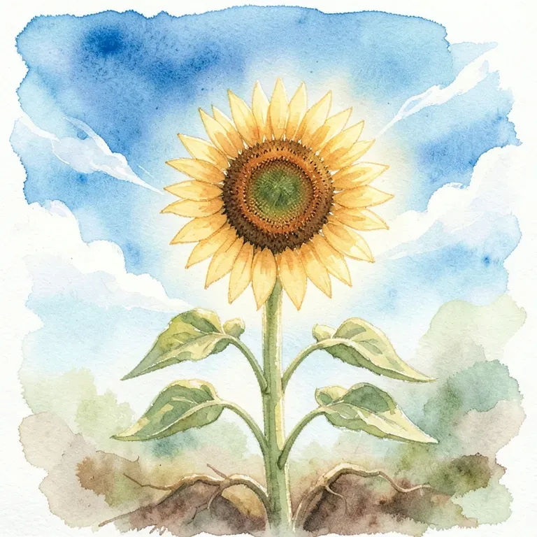 Flower in the sun