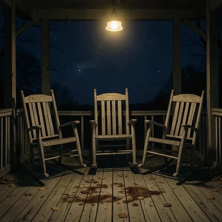 Three Empty Chairs