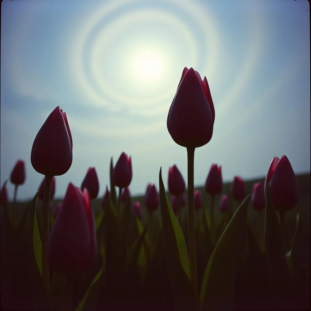 Tip toe Tulips