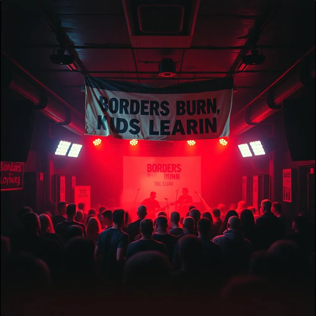 Borders Burn, Kids Learn