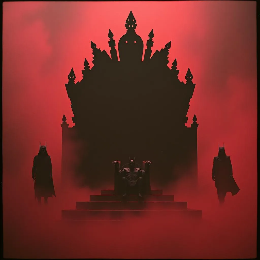 Infernal gate to the black hell