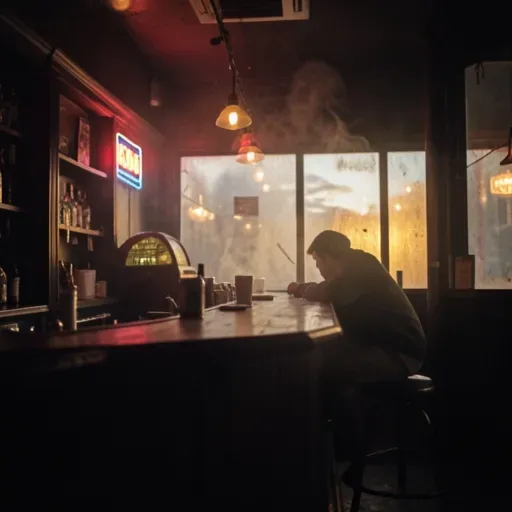 Lit Cigarettes