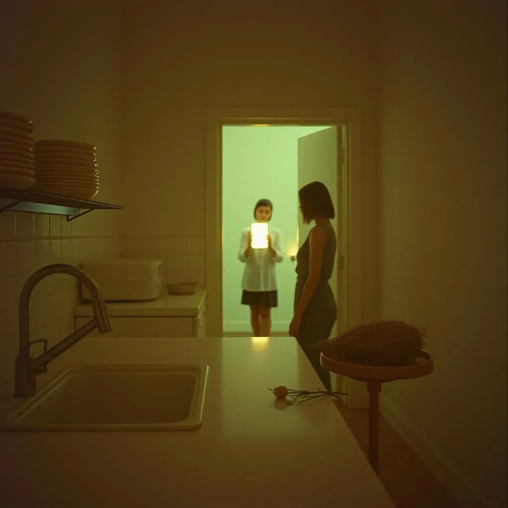 Dishes in the sink