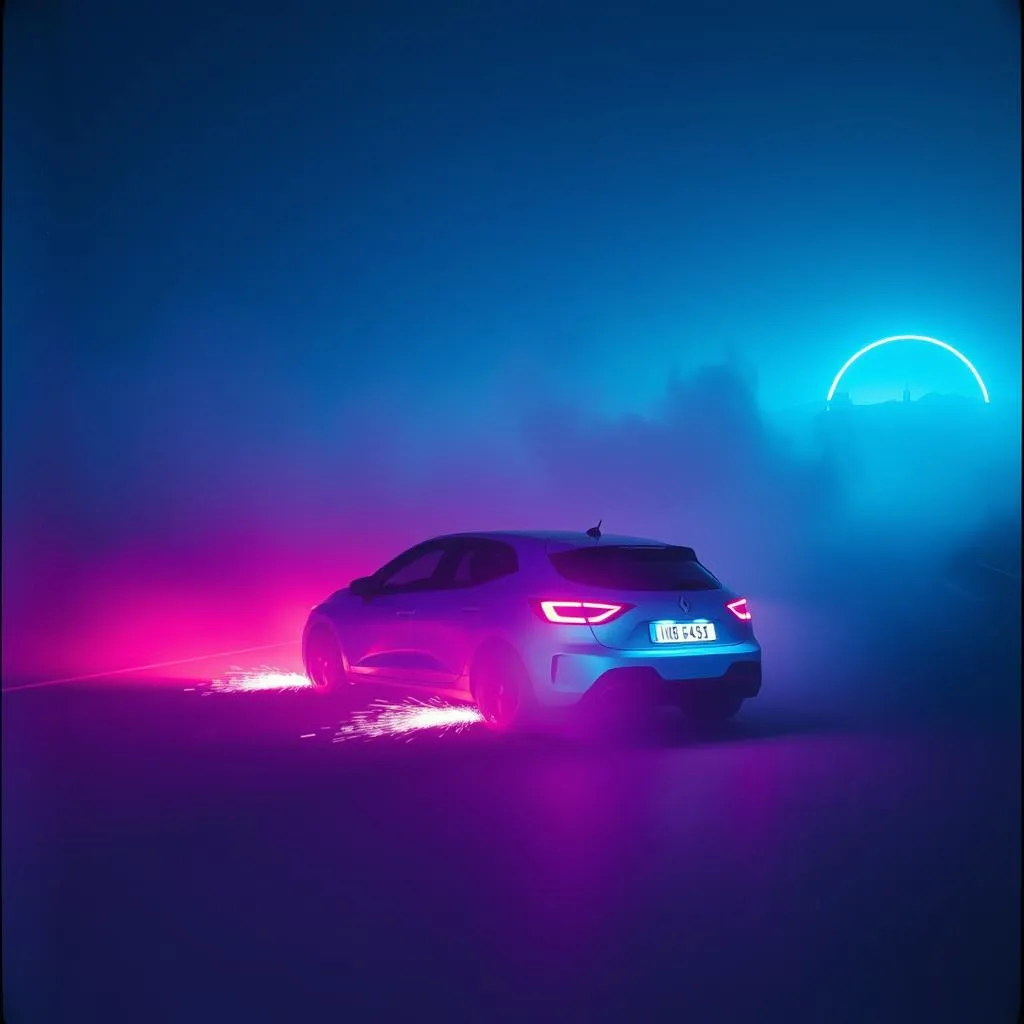 Dexter's Blue Renault Clio