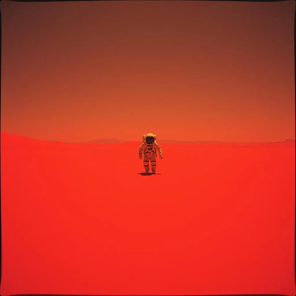 Astronot di Mars