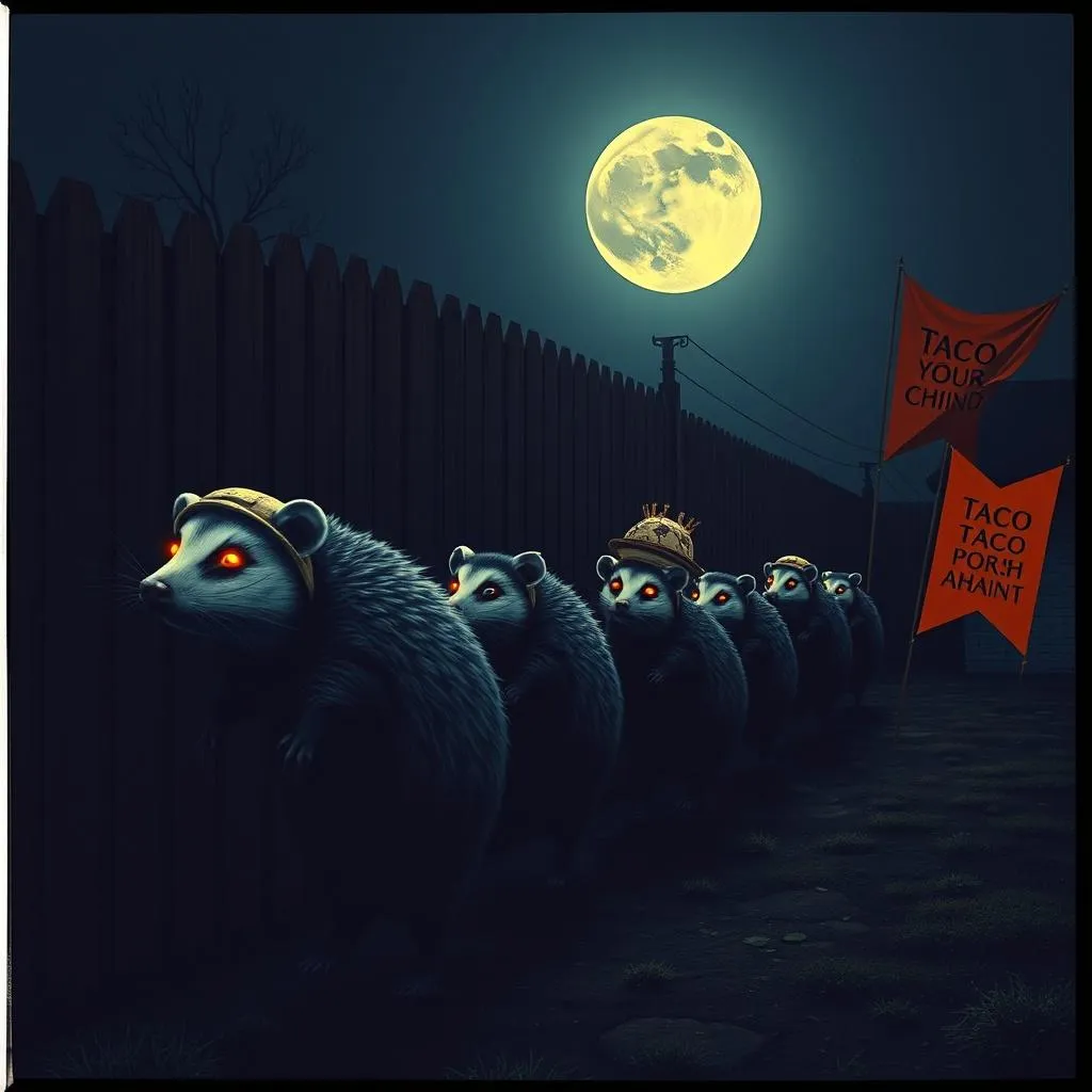 Midnight Opossum Parade