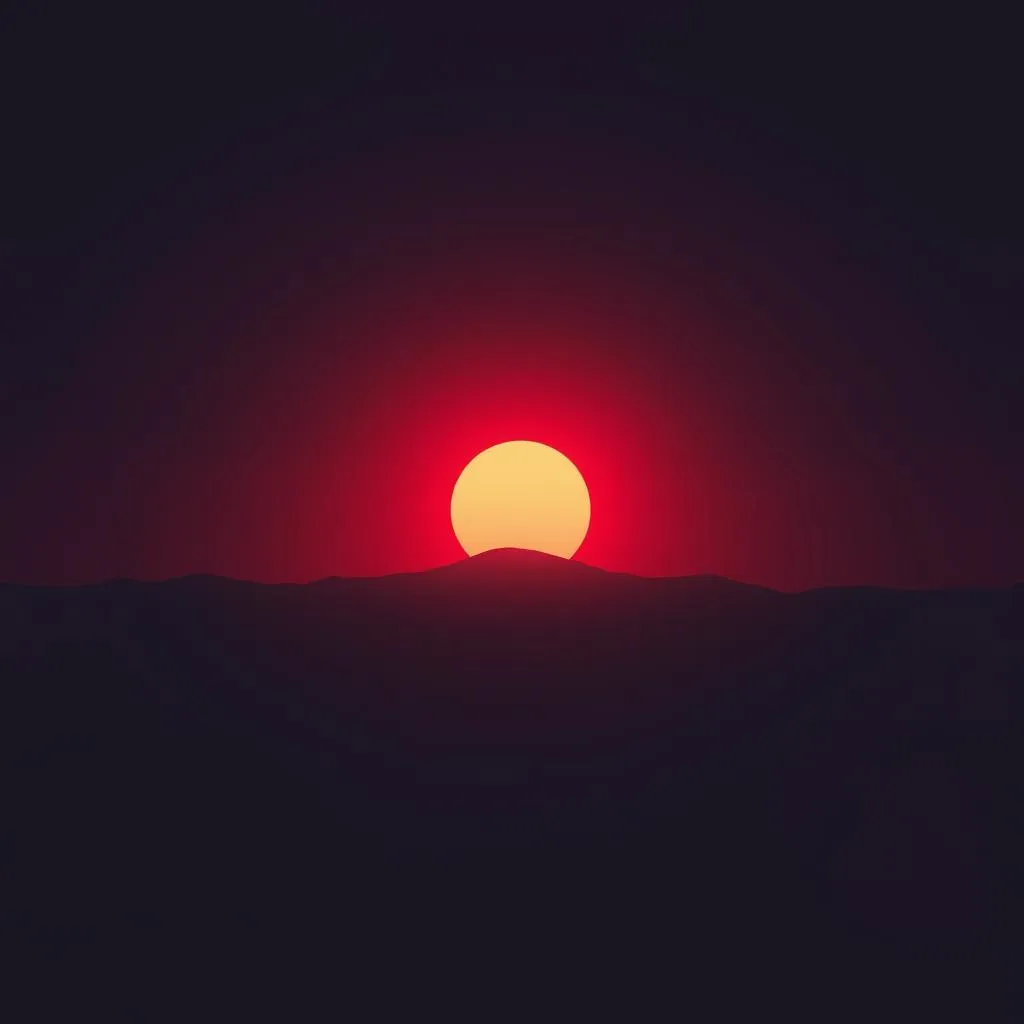 When the Sun Fell Backwards