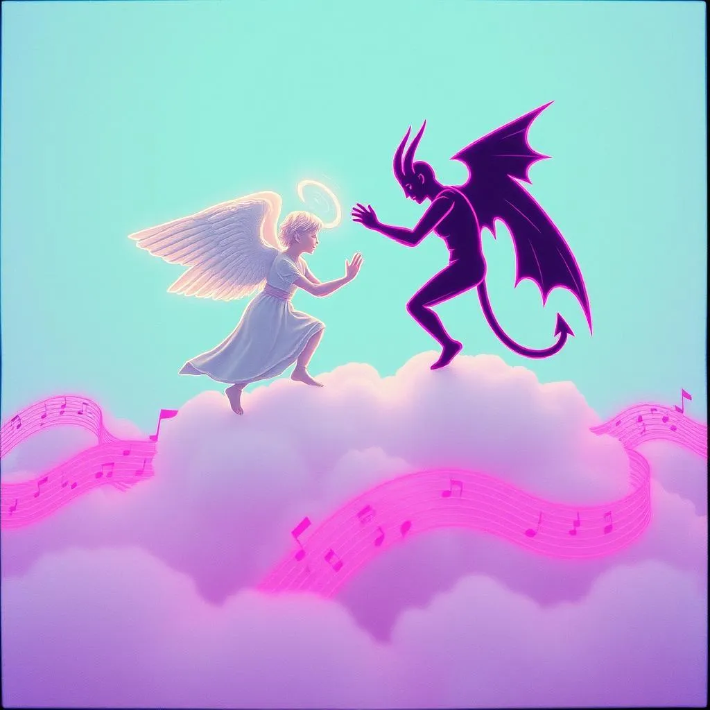 Devil on my shoulder (R.E)