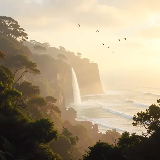 Sky Forest Waterfall