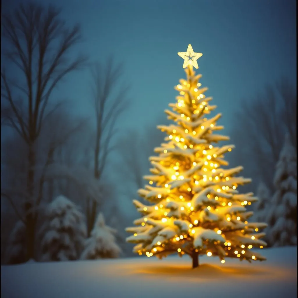 Under the Christmas Lights