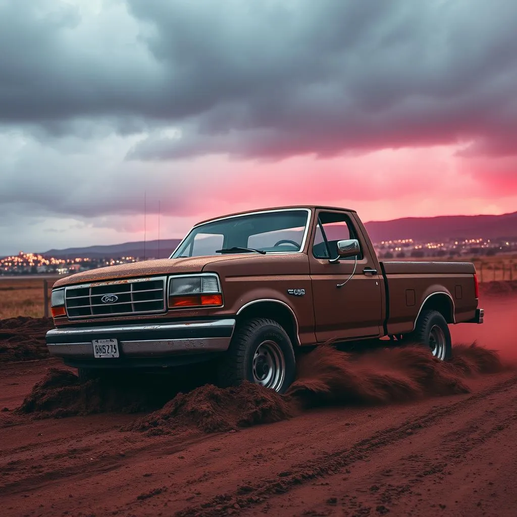 Kickin Up Mud