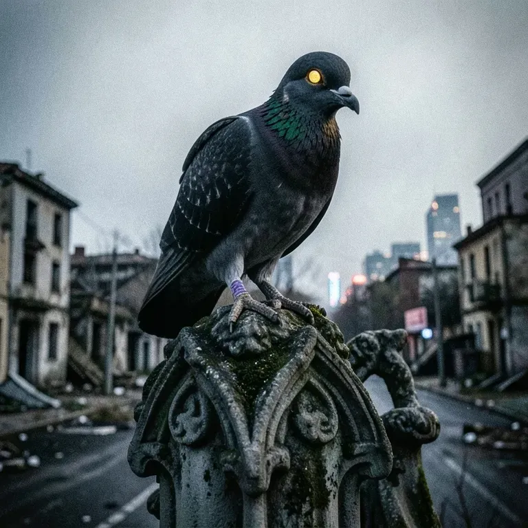 Behind The Pigeon's Eyes