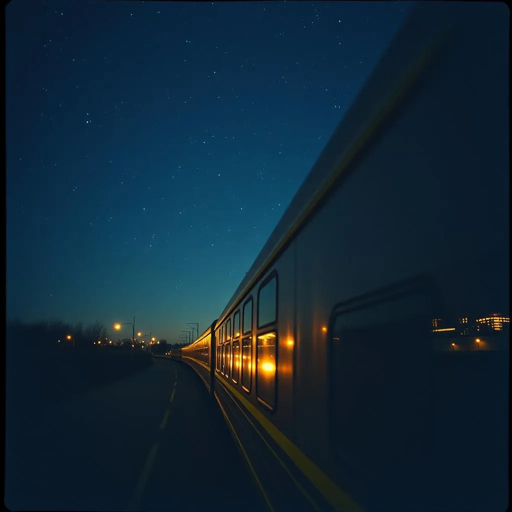 She Took The Midnight Train