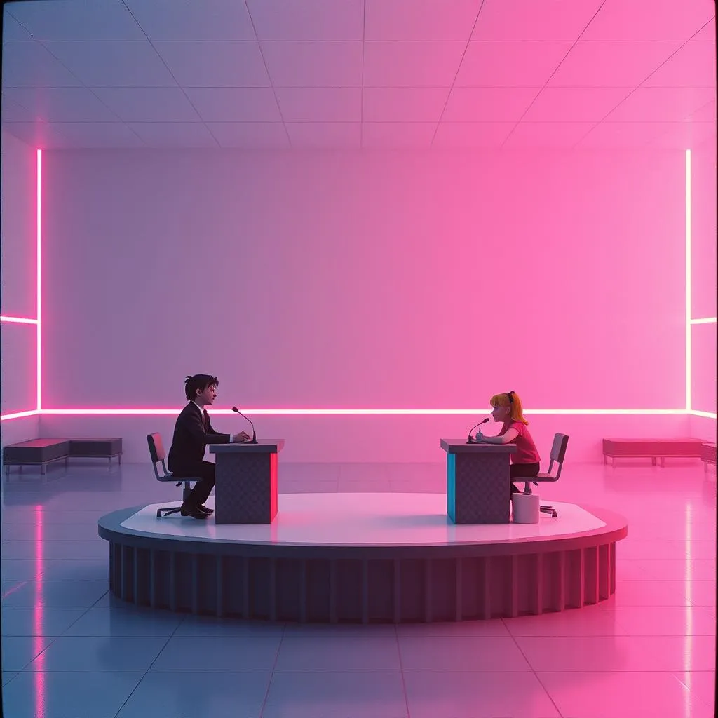 Couples clash