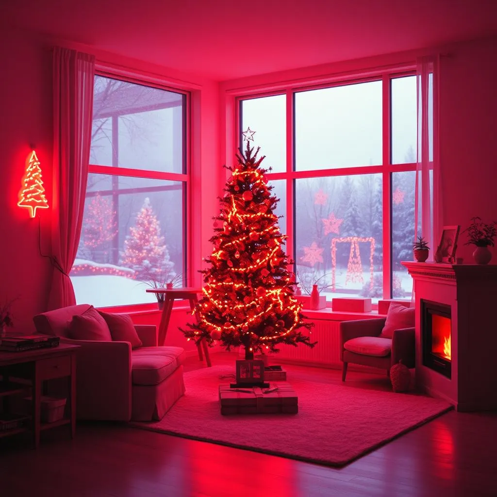 “Color in the Winter Night