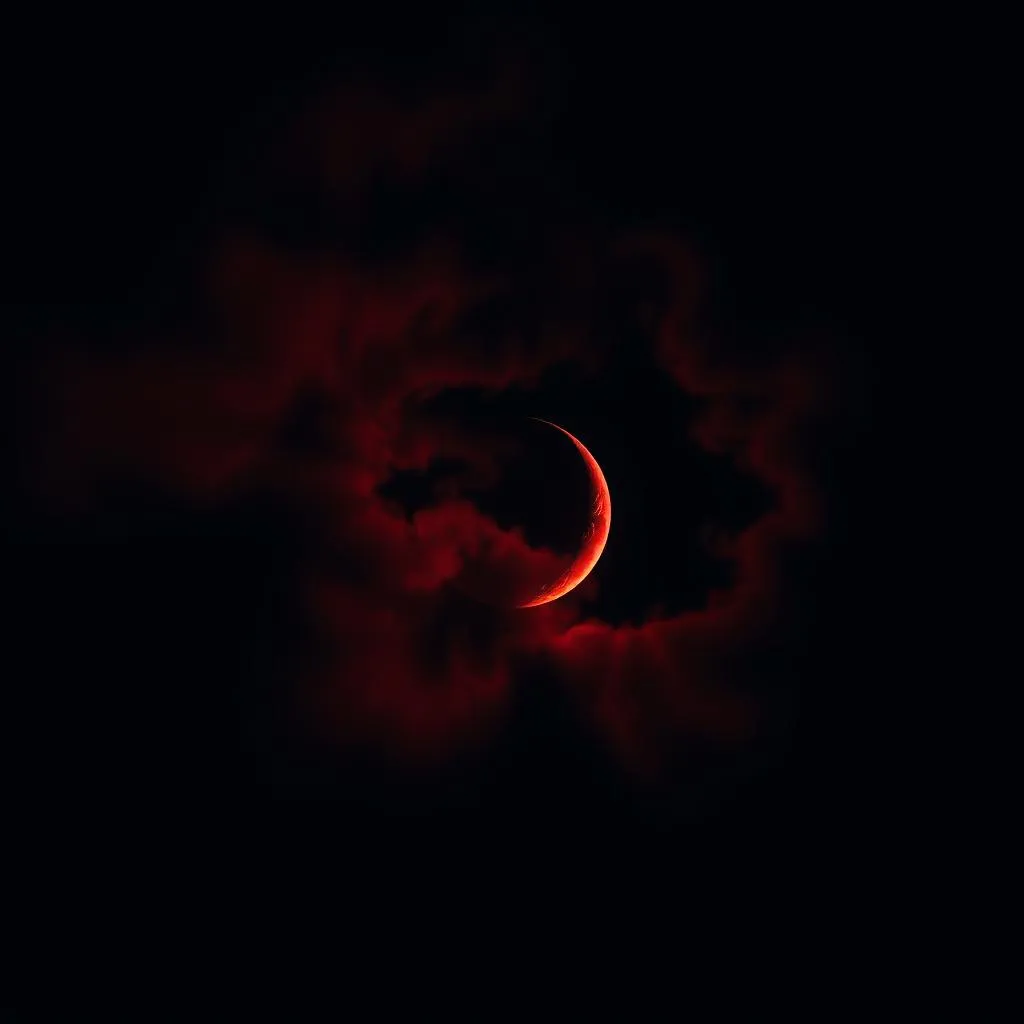 Red moon