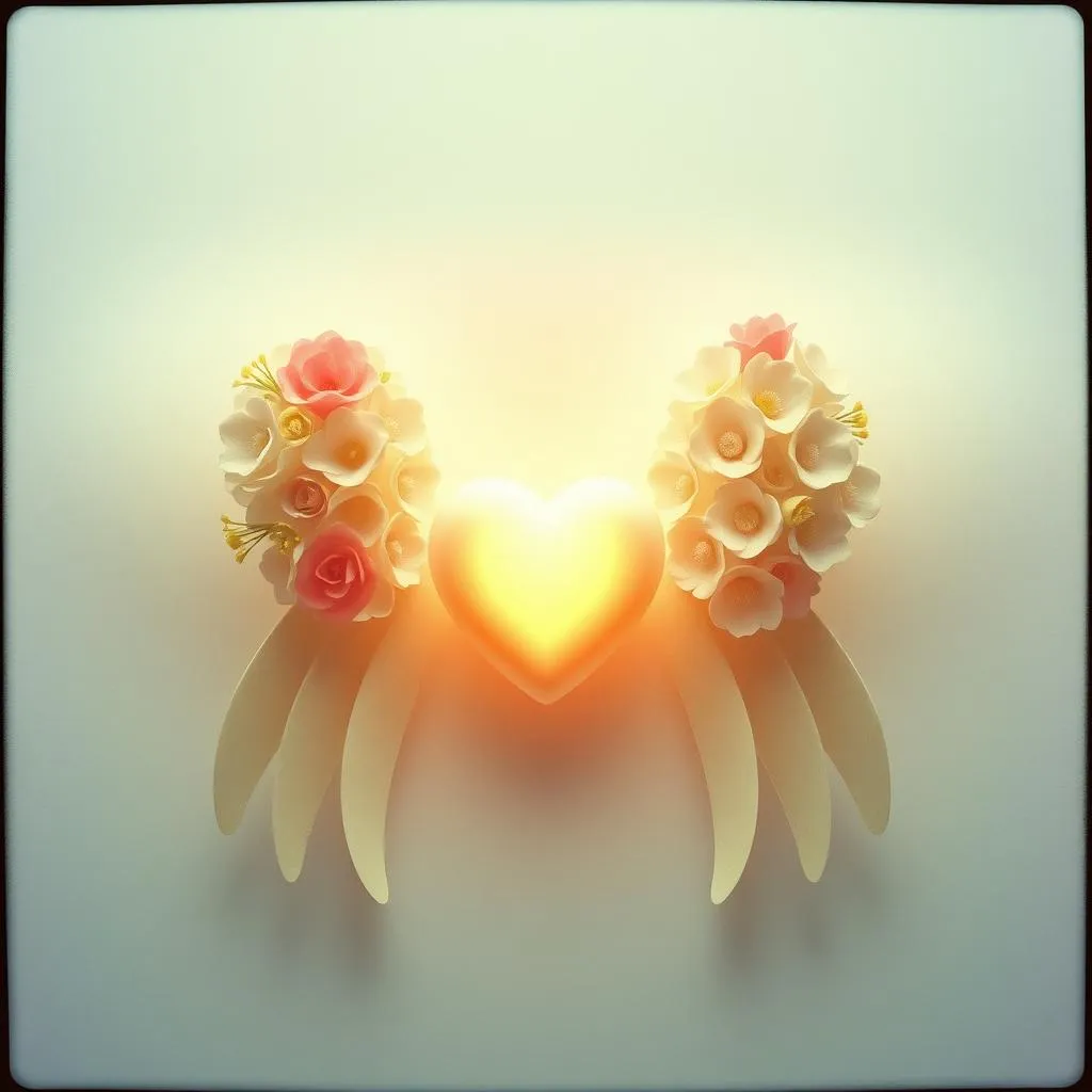 You are in my wings my angel