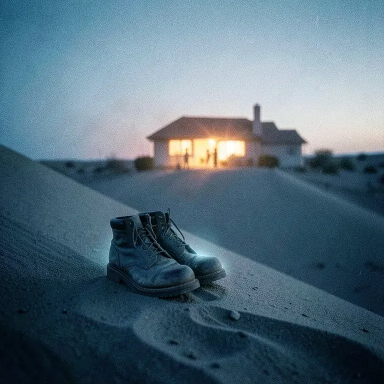 Boots by the Front Door