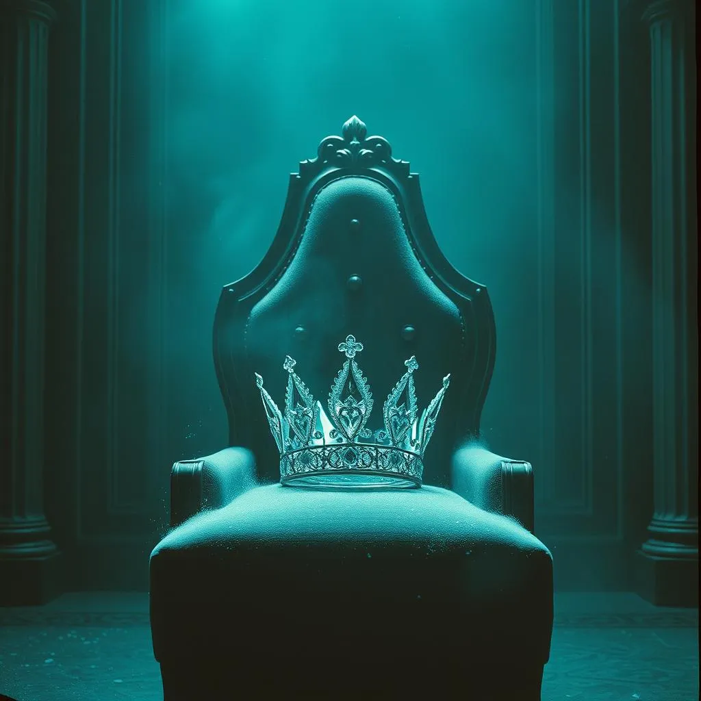 Broken crown