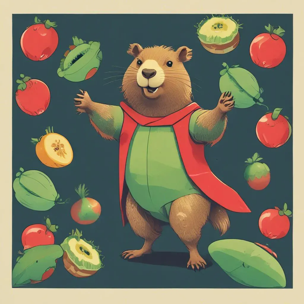 Juninho e a capivara