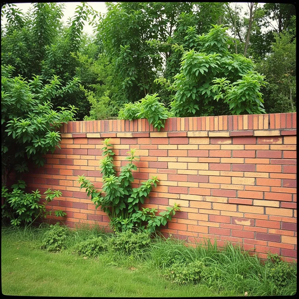 Wie eine mauer