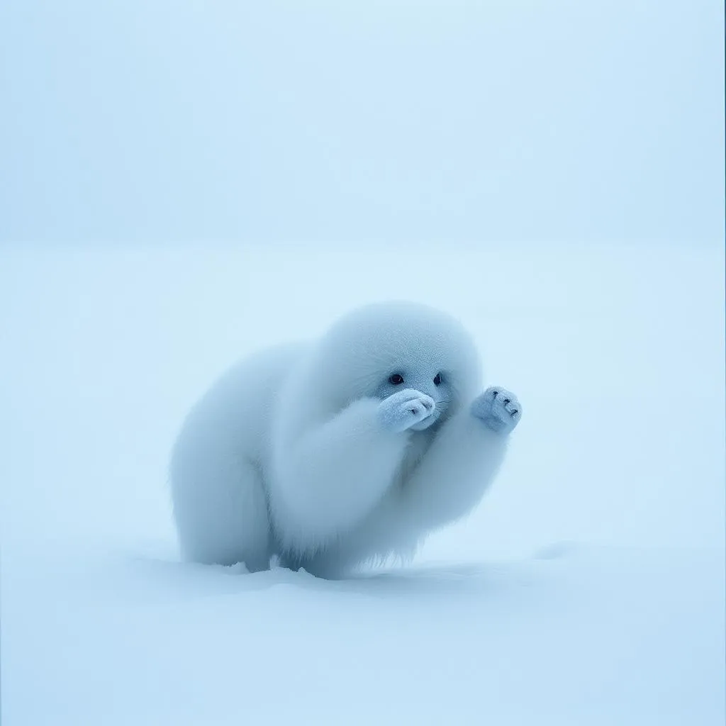 Winter the Fuzz Ball