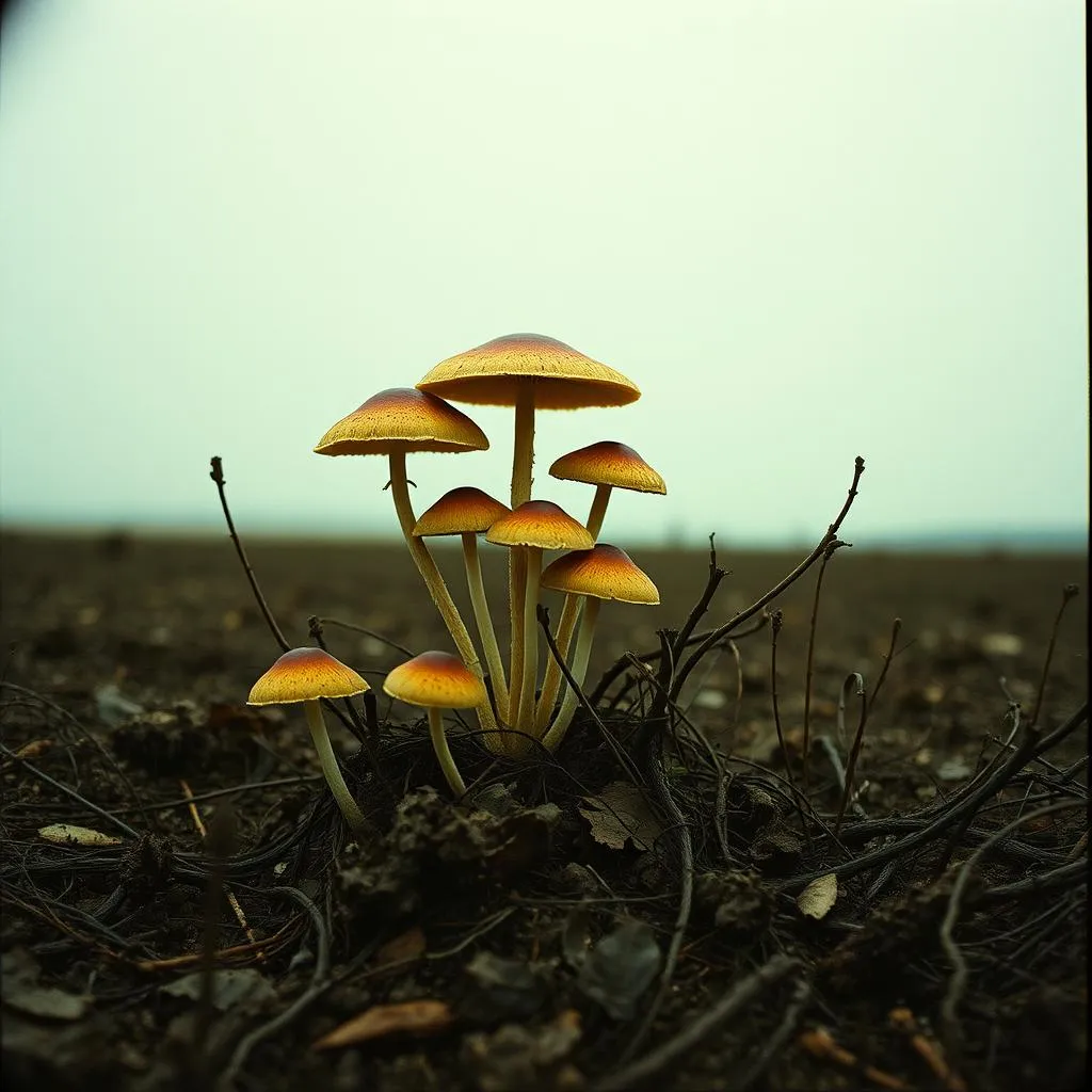 Pilz Virus aus dem Weltall