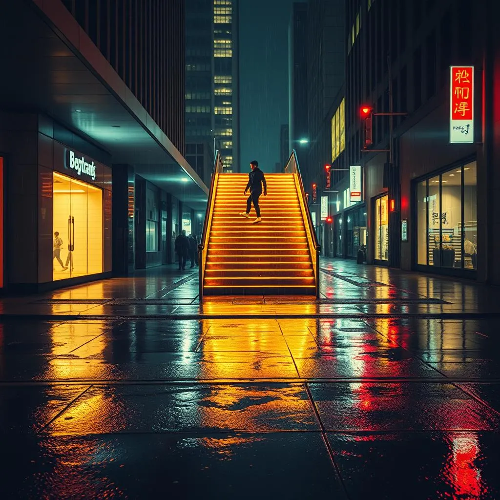 Way up