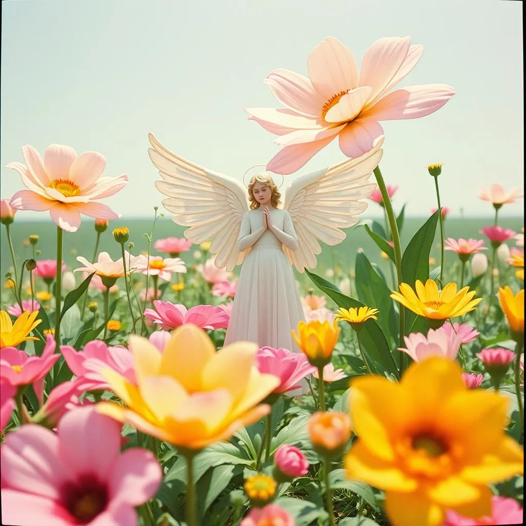 Here comes the angel