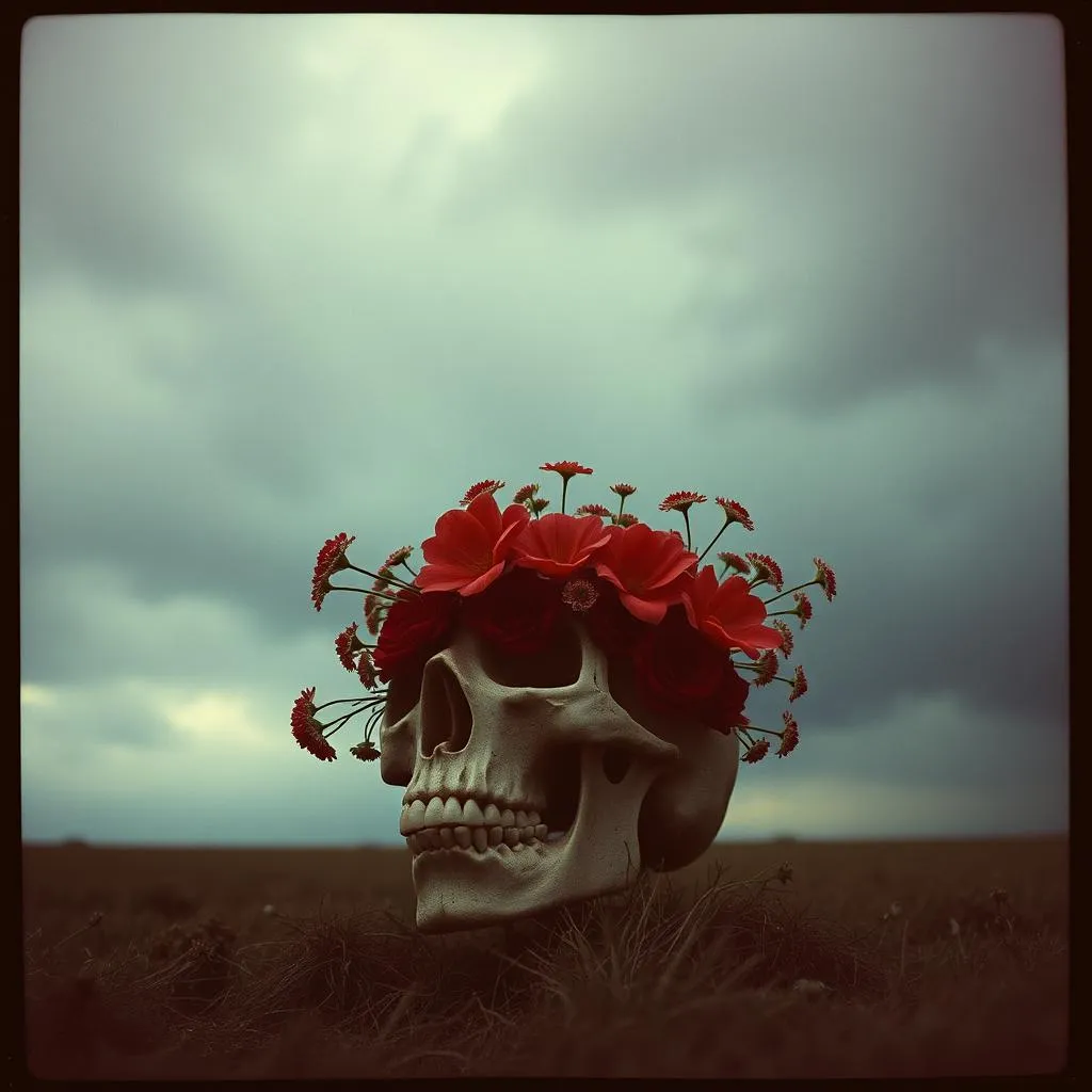 A Child's Skull, a Drink of Blood