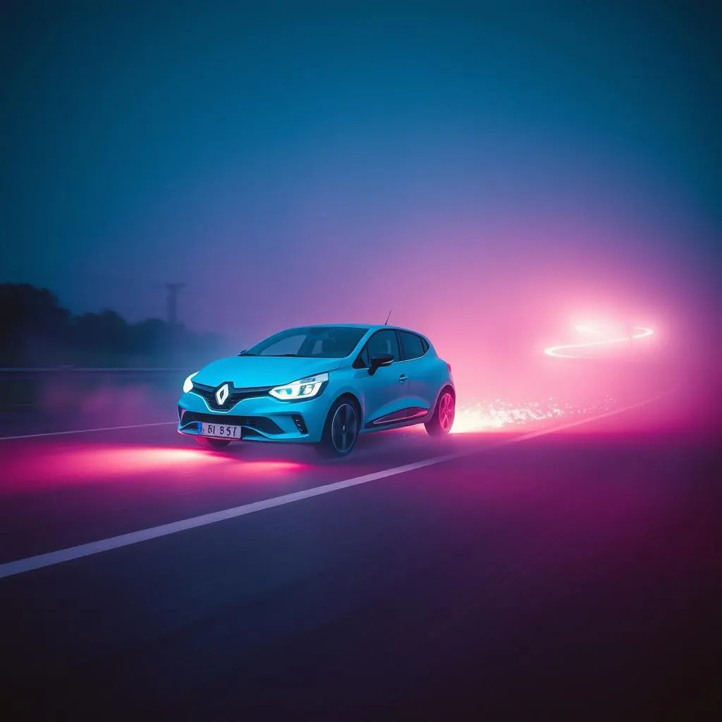 Dexter's Blue Renault Clio