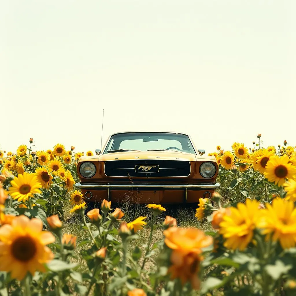 It was sunflowers and roses