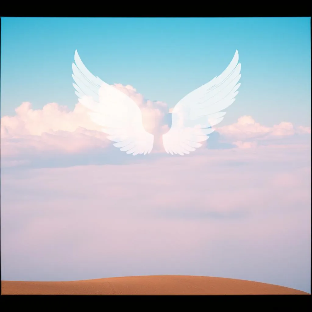 Angel of my fallen wings