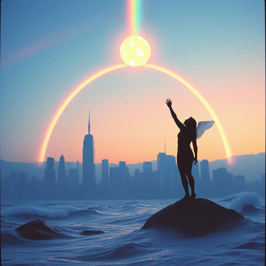 Modern Jesus: rainbow Strongman v2